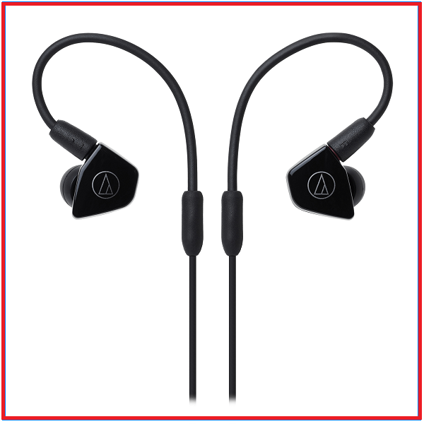 Audio-Technica ATH-LS50iS In-Ear Monitor Headphones with In-Line Mic & Control