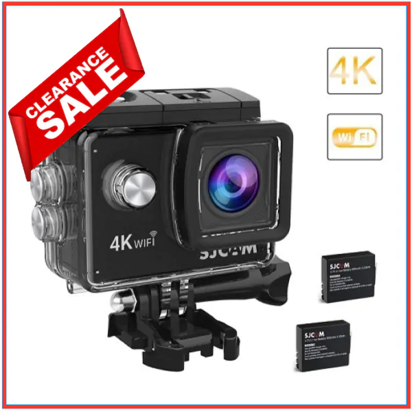 SJCAM SJ4000 AIR WiFi 4K Waterproof Full HD Action Camera – Black