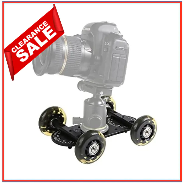 Sevenoak SK-DW03 Professional Dolly Tracker Slider for Cameras and Smartphones – No Box