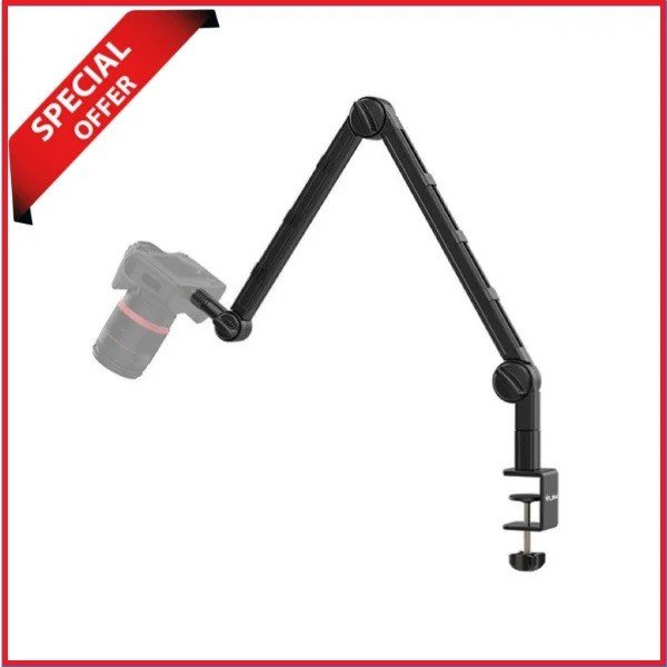 Ulanzi VIJIM LS25 Multifunction Overhead Desk Setup Stand for Camera/Microphone/Smartphone Arm - Black