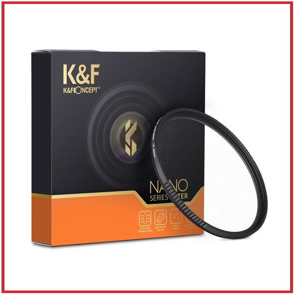 K&F Concept 82mm KF01.1524 Nano-X 1/4 Ultra-Clear Black Diffusion/ Black Mist Filter