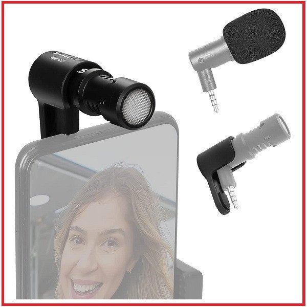 SYNCO MMic-U1P Mini Cardioid Condenser Professional Microphone for Smartphone