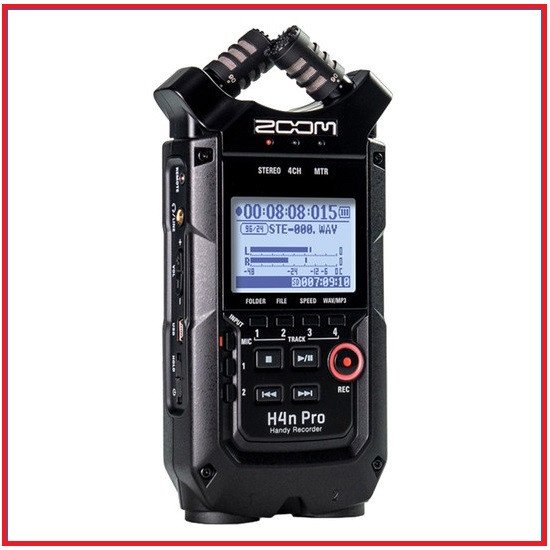 Zoom H4n Pro 4-Channel Digital Handy Professional Portable Sound Recorder