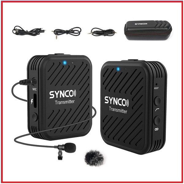 Synco WAir G1-A1 Ultracompact Digital Wireless Microphone System for Cameras/SmartPhone