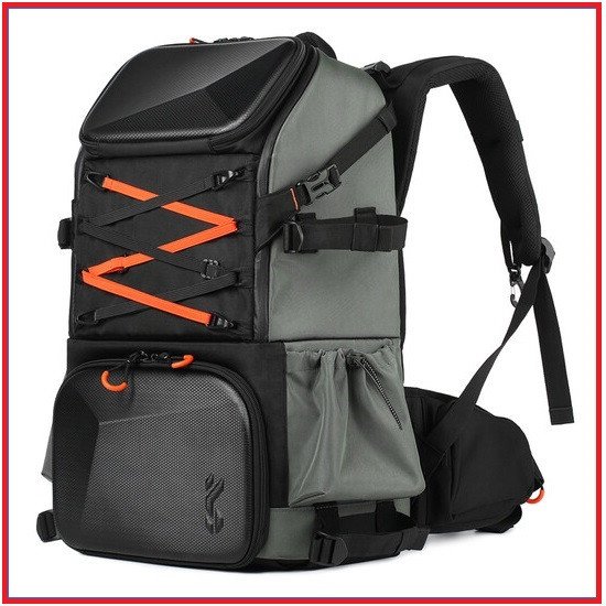 K&F Concept KF13.107 Multifunctional 2 in 1 Waterproof Large Professional Camera Backpack & Side Bag with Laptop Chamber for Photo and Video