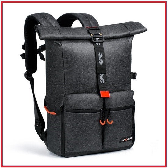 K&F Concept KF13.096V1 Multifunctional Waterproof Large Capacity Professional Camera Backpack with Laptop Chamber for Photo and Video