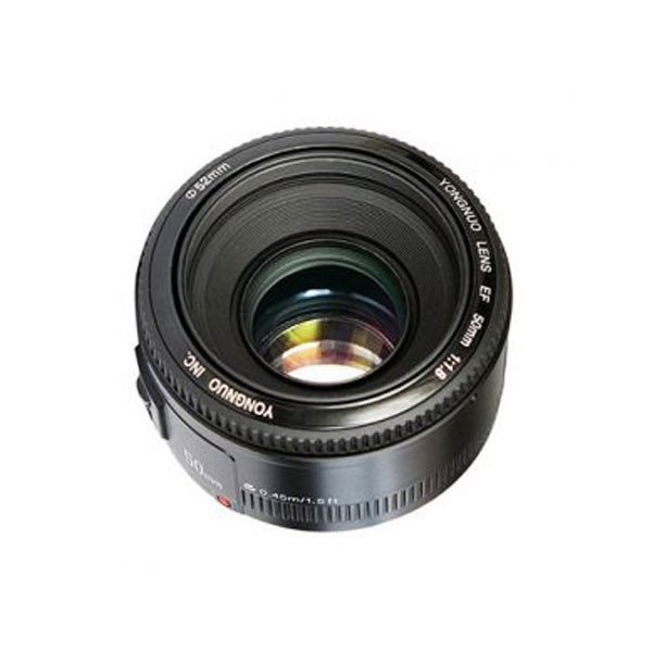 Yongnuo YN 50mm f/1.8 Lens for Canon Mount – Black