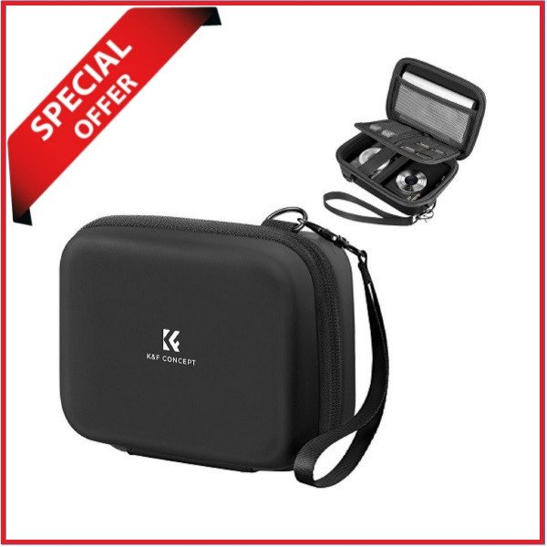K&F Concept KF13.167 Waterproof & Lightweight Protective Compact Camera Sling Side Bag – Black