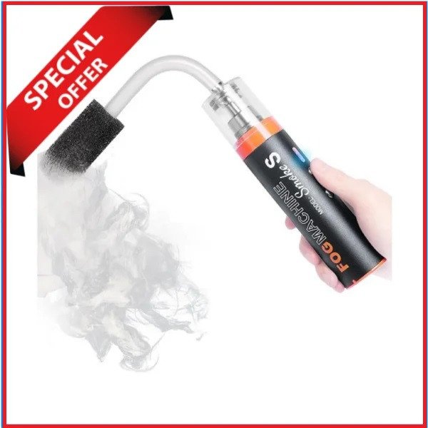 LENSGO Smoke S All-in-One Handheld Professional Fog Machine with Wireless Remote (30W) – Black