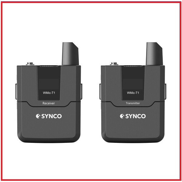 SYNCO Audio WMic-T1 Camera-Mount 16-Channel UHF Wireless Lavalier Microphone System
