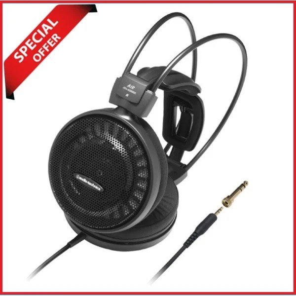 Audio-Technica ATH-AD500X Audiophile Open-Air Headphone – Black