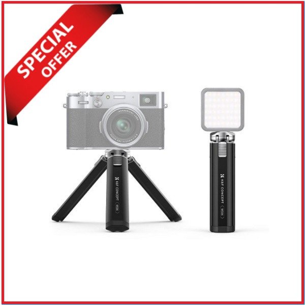 K&F Concept KF09.131 MS-06 Metal Table Tripod – Black